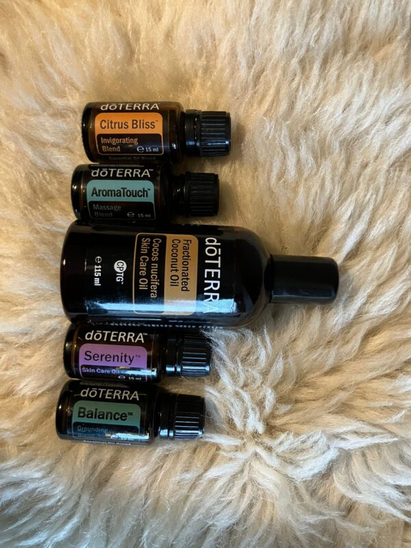 Startset voor aroma-massage
